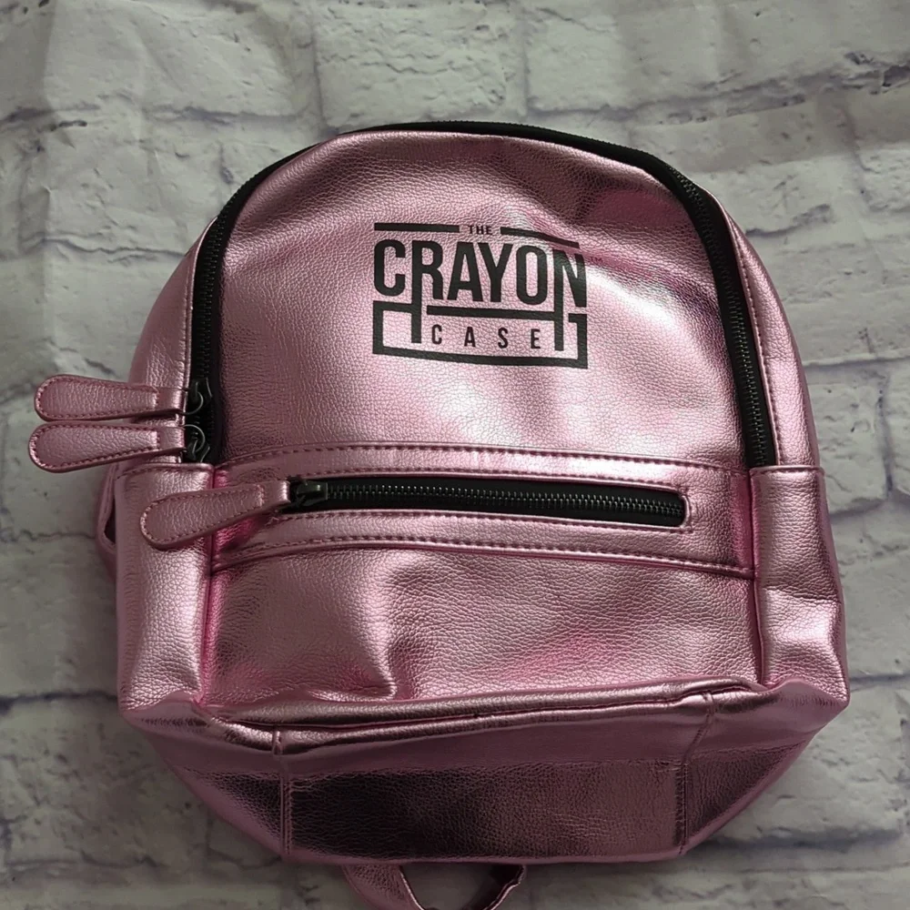 The Crayon Case Pink Backpack